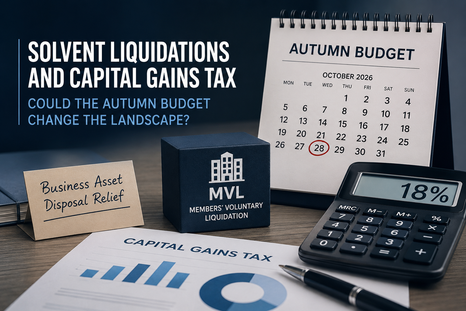 Members Voluntary Liquidation Capital Gains Tax and Autumn Budget 2026