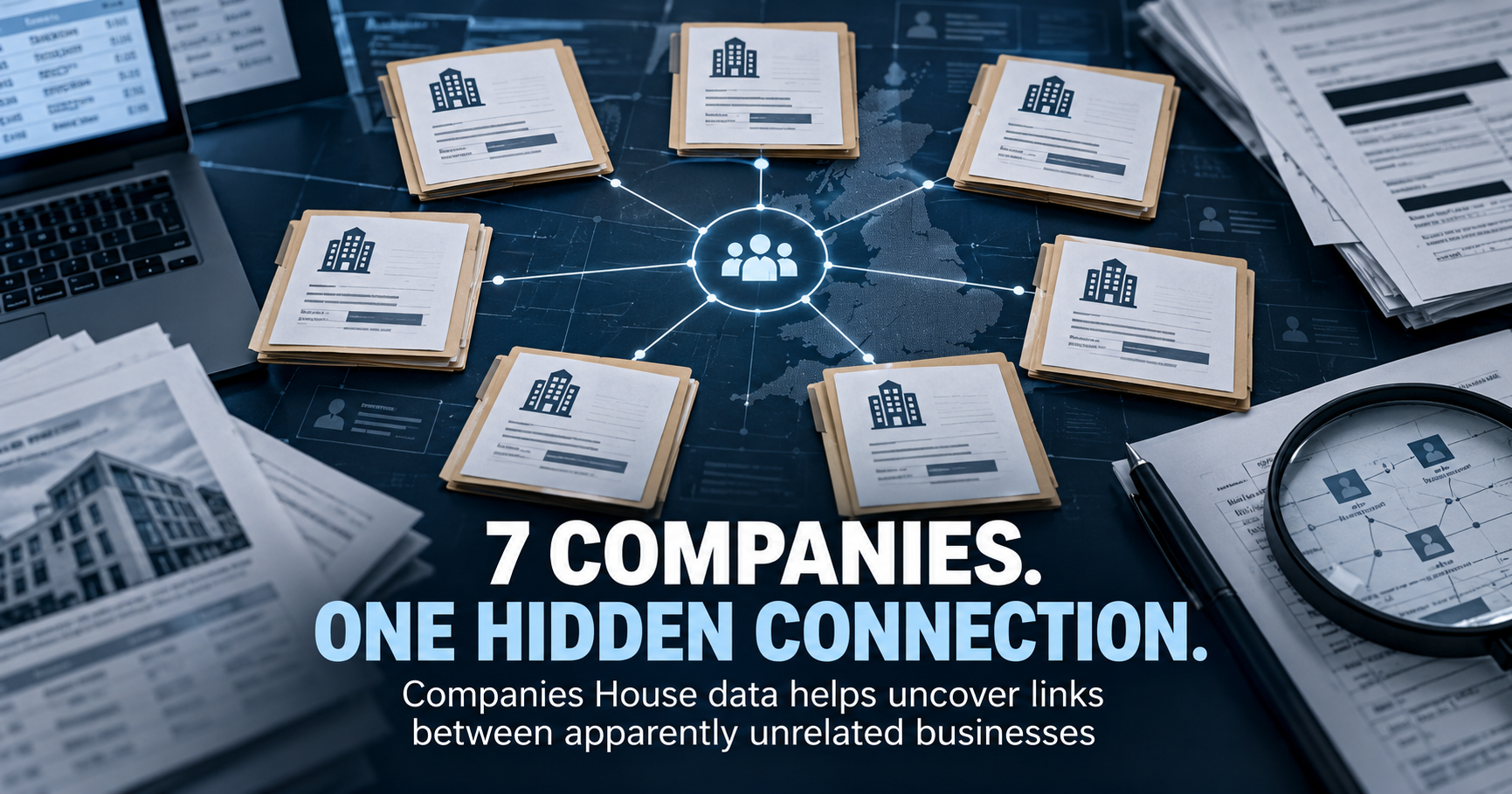 Seven linked companies uncovered through Companies House data and an Insolvency Service investigation